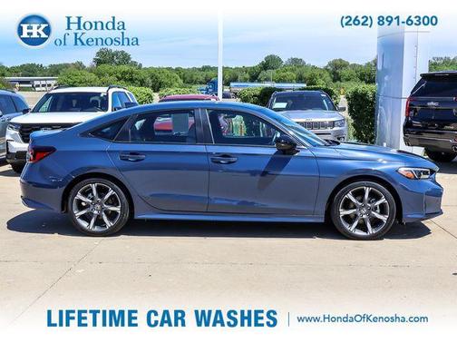 Blue Lagoon 2026 Honda Civic Hybrid TOURING