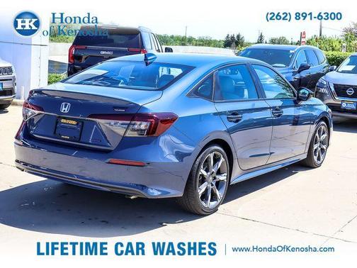 Blue Lagoon 2026 Honda Civic Hybrid TOURING