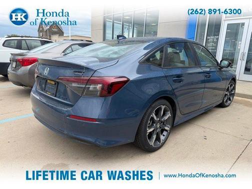 Blue Lagoon 2026 Honda Civic Hybrid TOURING