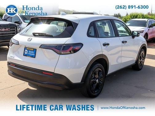 Platinum White 2025 Honda HR-V LX