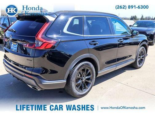 Crystal Black Pearl 2024 Honda CR-V Hybrid Sport