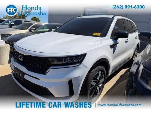 Glacial White Pearl 2021 Kia Sorento S