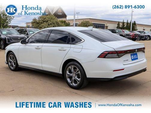 Platinum White Pearl 2024 Honda Accord EX