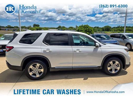 Platinum White Pearl 2024 Honda Pilot EX-L