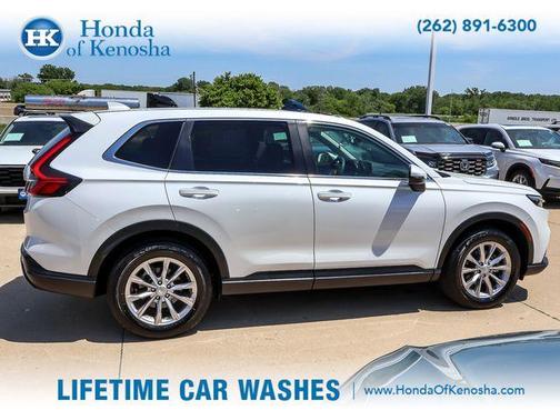 Platinum White Pearl 2023 Honda CR-V EX