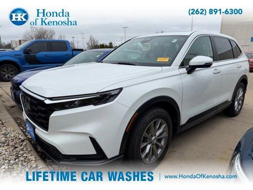 Platinum White Pearl 2023 Honda CR-V EX