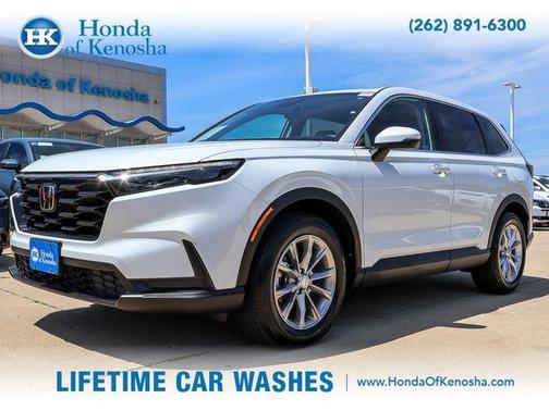 Platinum White Pearl 2023 Honda CR-V EX