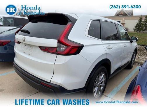 Platinum White Pearl 2023 Honda CR-V EX