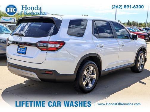 Platinum White Pearl 2025 Honda Pilot EX-L
