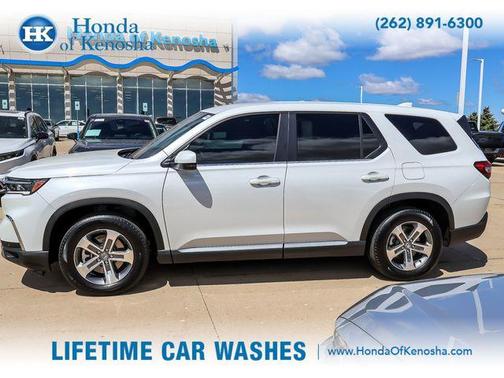 Platinum White Pearl 2025 Honda Pilot EX-L