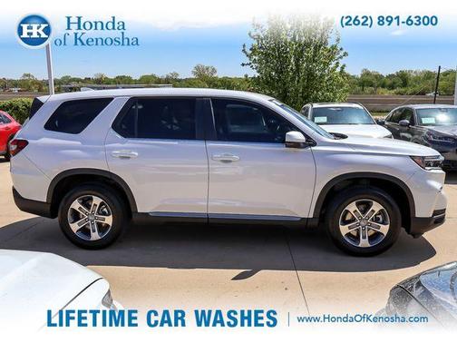 Platinum White Pearl 2025 Honda Pilot EX-L