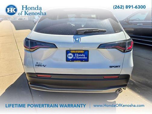 Platinum White 2026 Honda HR-V Sport