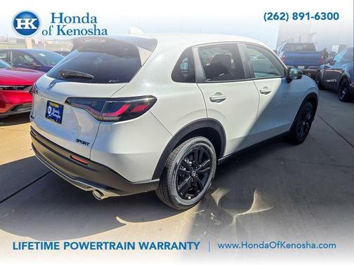 Platinum White 2026 Honda HR-V Sport