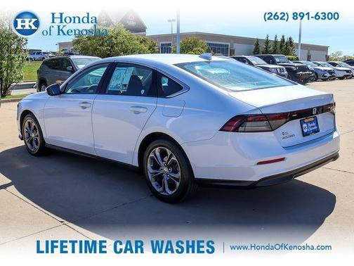 Platinum White 2023 Honda Accord EX