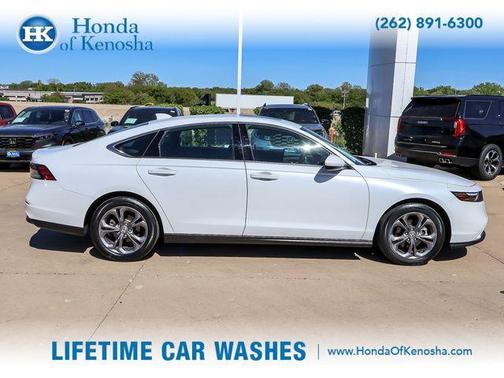 Platinum White 2023 Honda Accord EX