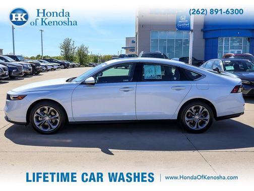Platinum White 2023 Honda Accord EX