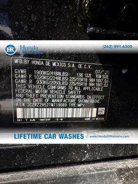 2026 Honda HR-V Sport