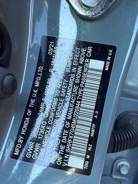 2021 Honda Civic Sport