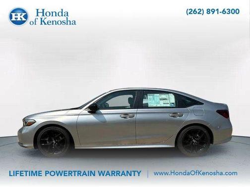 Silver Metallic 2026 Honda Civic Sport