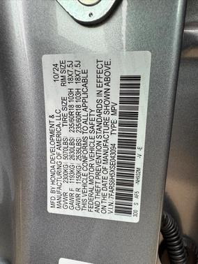 2025 Honda CR-V Hybrid Sport