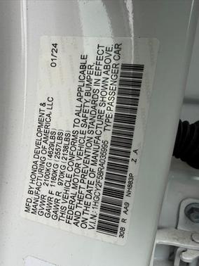 2024 Honda Accord Hybrid Sport