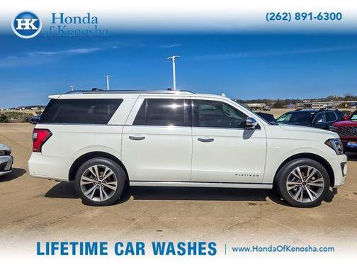 Oxford White 2020 Ford Expedition Max Platinum