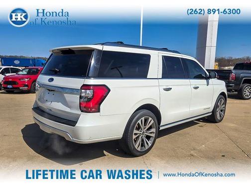 Oxford White 2020 Ford Expedition Max Platinum
