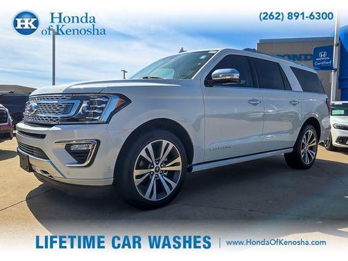 Oxford White 2020 Ford Expedition Max Platinum