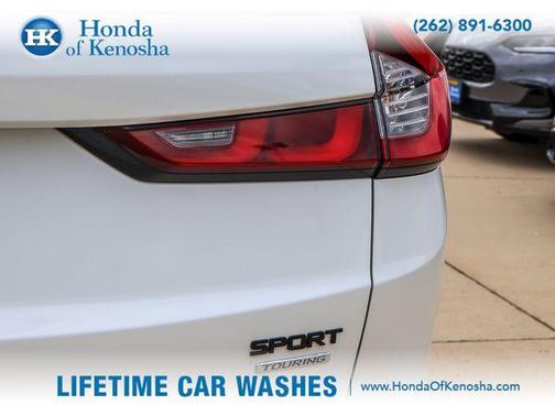 Platinum White Pearl 2025 Honda CR-V Hybrid Sport Touring
