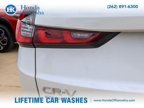 Platinum White Pearl 2025 Honda CR-V Hybrid Sport Touring