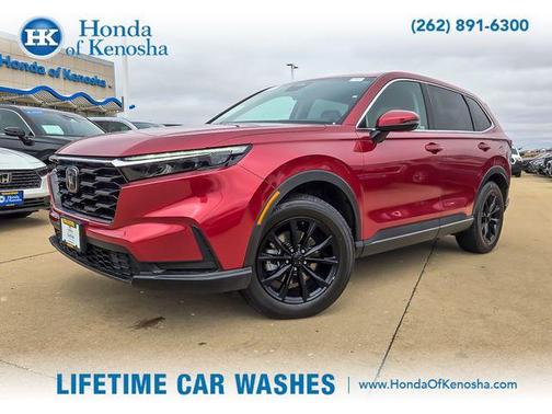 Radiant Red Metallic 2025 Honda CR-V EX