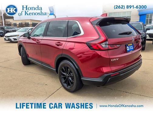 Radiant Red Metallic 2025 Honda CR-V EX
