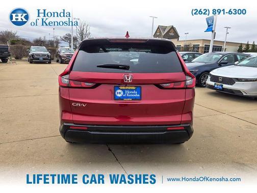 Radiant Red Metallic 2025 Honda CR-V EX
