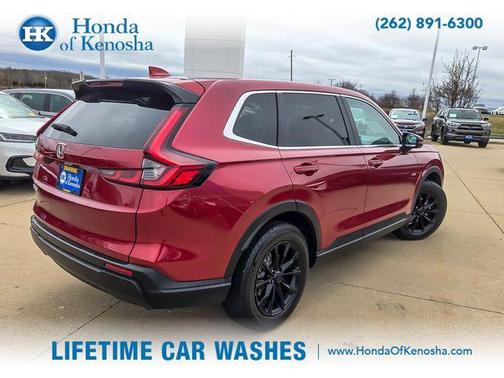 Radiant Red Metallic 2025 Honda CR-V EX