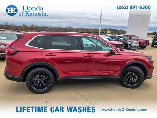 Radiant Red Metallic 2025 Honda CR-V EX