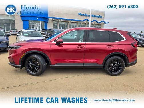 Radiant Red Metallic 2025 Honda CR-V EX