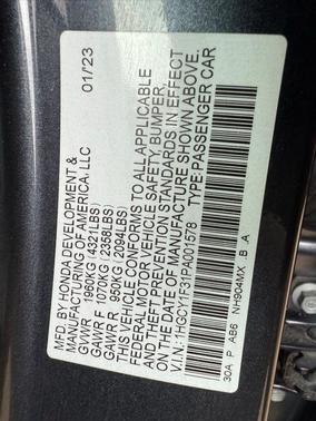 2023 Honda Accord EX