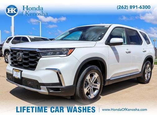 Platinum White Pearl 2025 Honda Pilot EX-L
