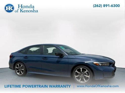 Blue Lagoon 2026 Honda Civic Hybrid Sport Touring