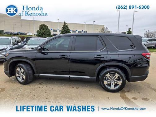 Crystal Black Pearl 2025 Honda Pilot EX-L