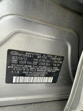 2013 Hyundai Azera Base