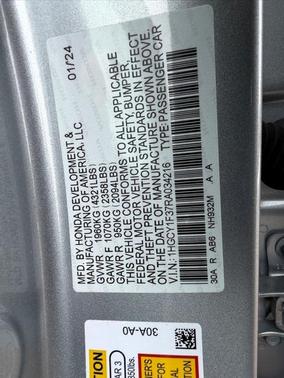 2024 Honda Accord EX