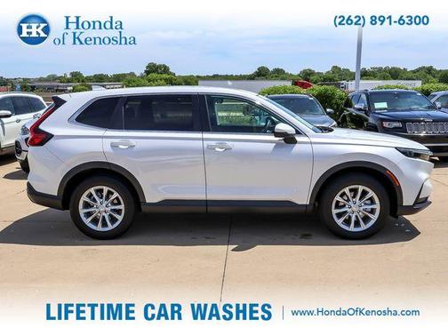 Platinum White Pearl 2025 Honda CR-V EX