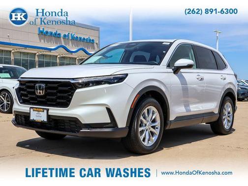 Platinum White Pearl 2025 Honda CR-V EX