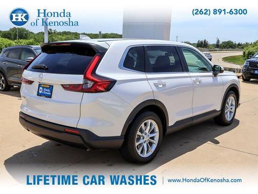 Platinum White Pearl 2025 Honda CR-V EX