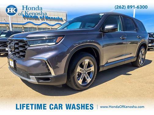 Modern Steel Metallic 2024 Honda Pilot EX-L