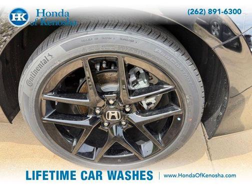 Black 2025 Honda Civic Hybrid Sport