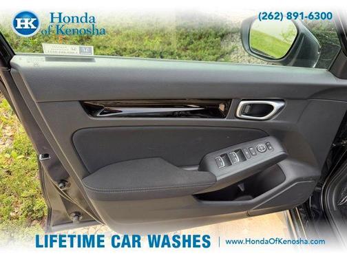 Black 2025 Honda Civic Hybrid Sport