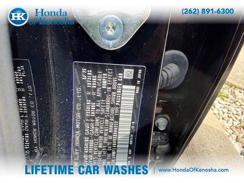 Black 2025 Honda Civic Hybrid Sport
