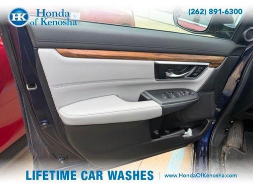 Obsidian Blue Pearl 2018 Honda CR-V EX-L